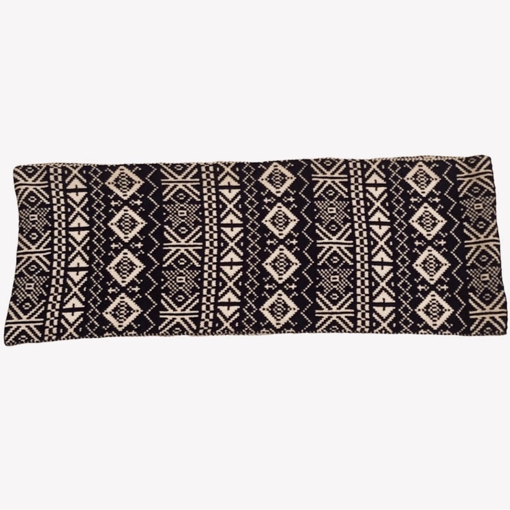 NWOT Reversible Soft Fair Isle Infinity Scarf